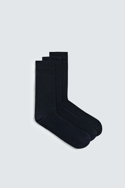 3-PACK OF RIBBED SOCKS - Zara фото 2