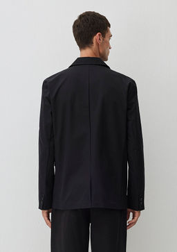 Siyah Blazer Ceket - Mavi фото 5