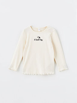 K?z Bebek Ti??rt ve ?ort Etek Tak?m? - Waikiki фото 2