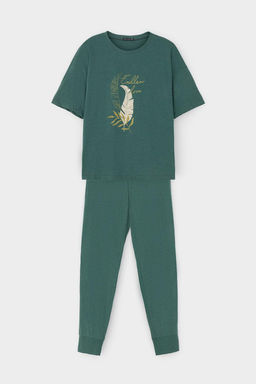 Е 20144/голубая ель пижама жен