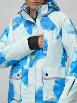 Горнолыжный костюм женский голубого цвета 020231Gl