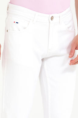 U. S. Polo Assn / Мужские белые джинсовые брюки - U.s. polo assn фото 6
