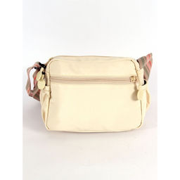 Сумка женская текстиль BoBo-9608-4, 1отд, плечевой ремень, молочный 261598  фото 2