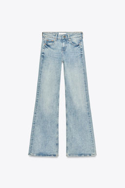 Z1975 FLARE FIT LOW-RISE JEANS - Zara фото 14