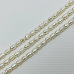 Бусины для украшений из белого Жемчуга 40 см