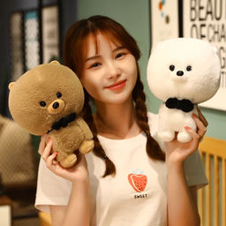 Мягкая игрушка Шпиц 40 см - Storyland фото 2