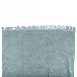 Полотенце махровое "Королевский шик" 90х180см, хлопок 100%, с бахромой, мятный (Китай)