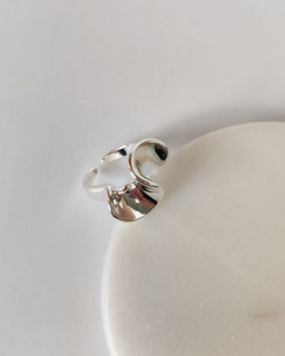 Кольцо с белым серебрением - Vel vett фото 2