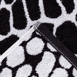 Полотенце махровое Этель ЧБ Змея, пестроткань, 30х60 см  фото 3