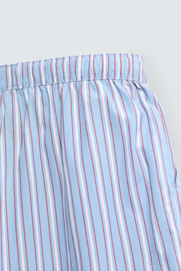 STRIPED OVERSIZE FIT TROUSERS