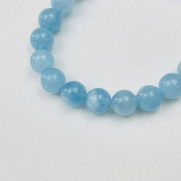 Браслет для Рака из Аквамарина и Жемчуга - Радуга самоцветов фото 4