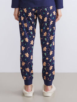 Y?lba?? Temal? Kad?n Jogger Pijama Alt?