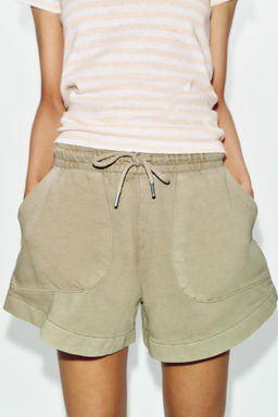 SHORTS EFECTO LAVADO / Vis?n - Zara фото 3