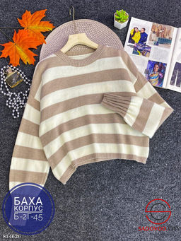 Свитер женский в полоску - Bruno фото 6