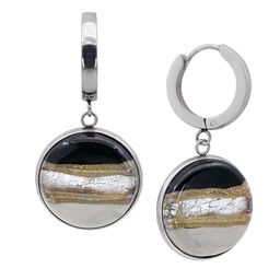 Серьги из муранского стекла