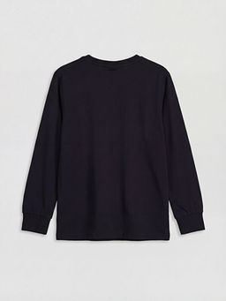 Bask?l? Erkek ?ocuk Pijama Tak?m