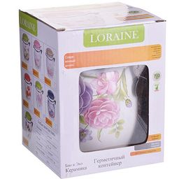 26379 Банка для сыпучих 700мл Камелия дол/металл LR (х36) - Mayer&boch фото 2