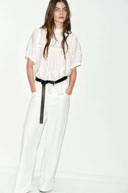 ROMANTIC BALLOON SLEEVE BLOUSE