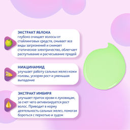 Bio World Fresh Splash Шампунь-активатор для ускорения роста волос, 400 мл