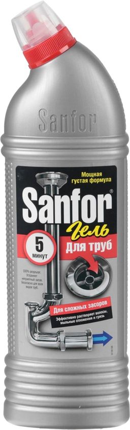 SANFOR д/прочистки канализ.труб 1000мл