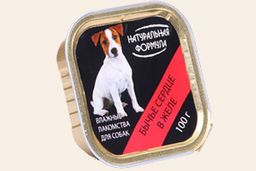 Натур. Формула д/соб. ламис. 100 г. Бычье сердце 4607048074510