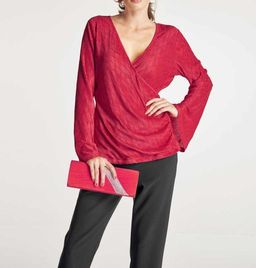 Блузка, розовая