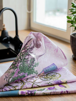 Комплект полотенец 48*60 см, 3 шт., рогожка (Лавандовый прованс) - Ивановотекстиль фото 9