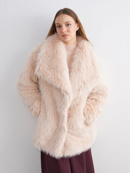 Ceket Yaka Oversize Kad?n K?rk Mont