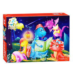 Макси-пазлы 24 "Мир динозавров" №48