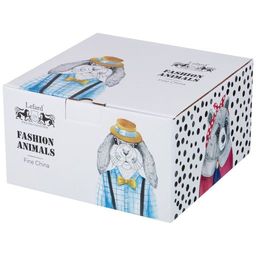 ЧАЙНЫЙ НАБОР FASHION ANIMALS МЕДВЕДИЦА, НА 1ПЕР. 2ПР. 450 МЛ - Lefard фото 2