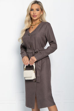 Платье Бруклин (коричневое) П11365 - Lt collection фото 6