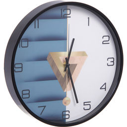 Часы настенные + пано 2шт "HOME STYLE" Незнакомка, черный корпус