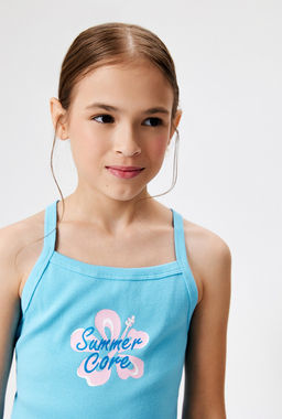 ACOOLA / Майка детская для девочек Idra голубой