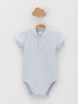 К 6543-2уп/серо-голубой 4106,молочный Н104 набор полукомбинезон (боди) яс