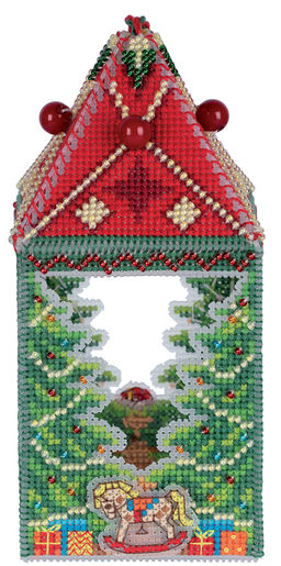 Набор для вышивания PANNA IG-7441 Новогодний фонарь 7 х 15.5 см