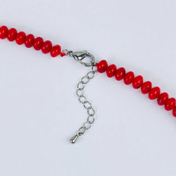 Колье из красного Коралла - Радуга самоцветов фото 3