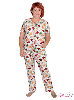 Футболка Модель №1299 размеры 44-84 - Plusmoda фото 6