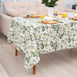 Скатерть Этель Camellia, размер 145?220 см, хлопок 100%, саржа 190 г/м?
