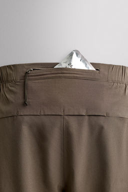 PANTALONES CORTOS ENTRENAMIENTO 9 / Marr?n oscuro - Zara фото 11