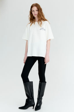 Camiseta oversize con motivo estampado - H&m фото 11