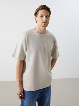 Bisiklet Yaka K?sa Kollu Nak??l? Erkek Ti??rt