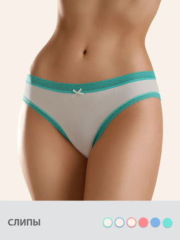 BO221 Slip Colors avorio/cielo
