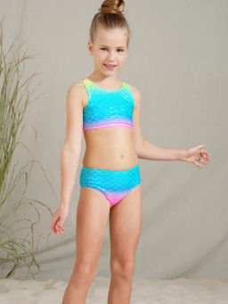 PlayToday / Купальный костюм трикотажный для девочек  фото 3