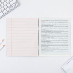 Цена за 20 шт. Тетрадь в линейку, предметная, 48 л.,на скрепке, А5 «ПРИРОДА. Литература»