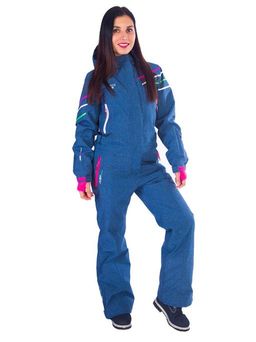 Комбинезон B-8691 Джинсовый