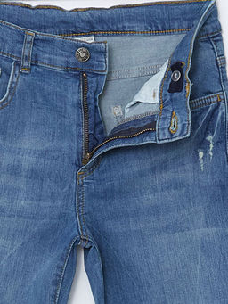 Beli Ayarlanabilir Lastikli Erkek ?ocuk Jean Pantolon