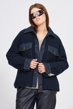 Куртка темно-синий