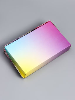 Цена за 5 шт. Коробка складная с окном «Цветы», 20×12×4 см