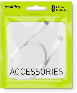 Кабель Type-C - Type-C, 3 м, 100Вт, fast charge, PD, QC (iK-331FC) "Smartbuy" Кабель Type-C - Type-C, 3 м, 100Вт, fast charge, PD, QC (iK-331FC) "Smartbuy"