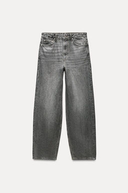 ZW COLLECTION BAGGY MID-WAIST JEANS - Zara фото 8